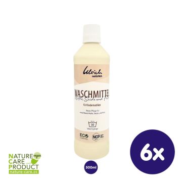 Prací gel na vlnu, hedvábí a kůži (pro děti-bez lanolinu) - 500ml 6x1ks (VO bal.)