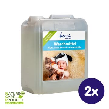 Prací gel na vlnu, hedvábí a kůži (pro děti-bez lanolinu) - 5l 2x1ks (VO bal.)