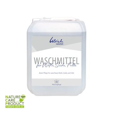 Prací gel na vlnu, hedvábí a kůži (s lanolinem) - 5l