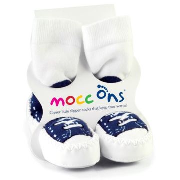Baleríny Mocc Ons - Sneakers Navy - Velikost 18-24m