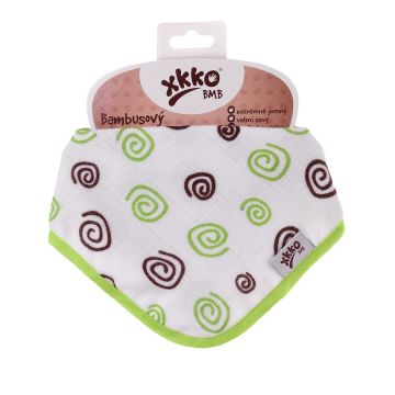 Bambusový slintáček XKKO BMB Lime Spirals 