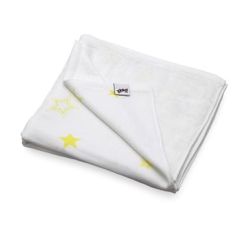 Bambusová deka XKKO BMB Lemon Stars 130x70cm