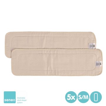 Přídavné savé vložky SENEO Twill - Velikost S/M 5x2ks (VO bal.)