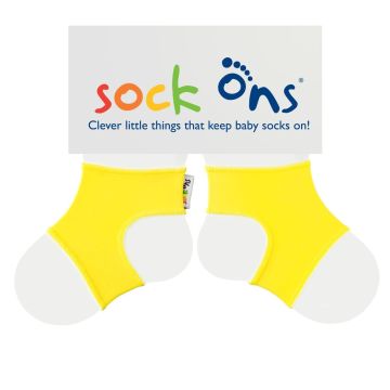 Sock Ons Bright Lemon - Velikost 6-12m
