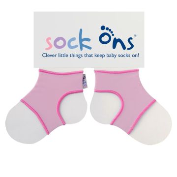 Sock Ons Baby Pink - Velikost 0-6m