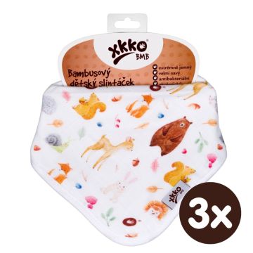Bambusový slintáček XKKO BMB Digi - Wild Forest 3x1ks VO bal.
