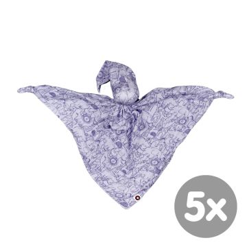 Bambusový muchláček XKKO BMB - Safari Lavender Aura 5x1ks VO bal.
