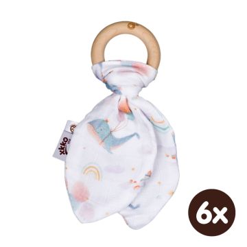 Kousátko XKKO BMB Lístky Digi - Sky Whale 6x1ks (VO bal.)