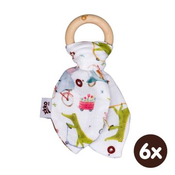 Kousátko XKKO BMB Lístky Digi - ZOO on the Road 6x1ks (VO bal.)