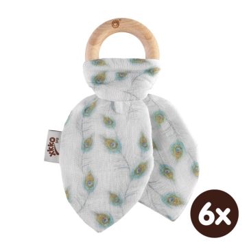 Kousátko XKKO BMB Lístky Digi - Peacock Feathers 6x1ks (VO bal.)