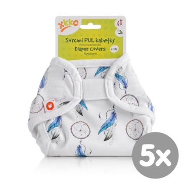 Svrchní PUL kalhotky XKKO Newborn - Dream Catchers 5x1ks (VO bal.)