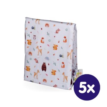 Povlečení XKKO LUX 120x90cm - Wild Forest 5x1ks (VO bal.)