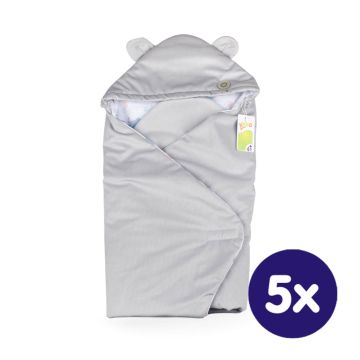 Zavinovací fusak do autosedačky XKKO LUX - Sky Whale 5x1ks (VO bal.)