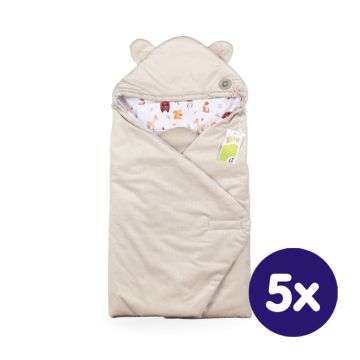 Zavinovací fusak do autosedačky XKKO LUX - Wild Forest 5x1ks (VO bal.)
