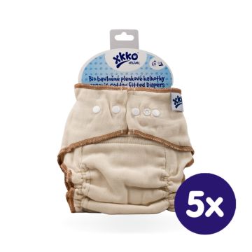 Plenkové kalhotky XKKO Organic - Natural Velikost XL 5x1ks (VO bal.)
