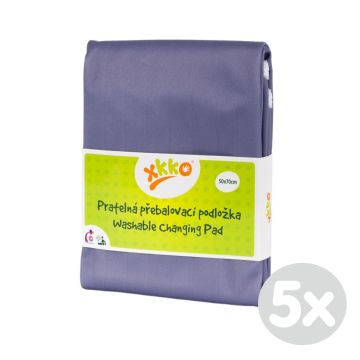 Pratelná přebalovací podložka XKKO 50x70 - Lavender Aura 5x1ks (VO bal.)