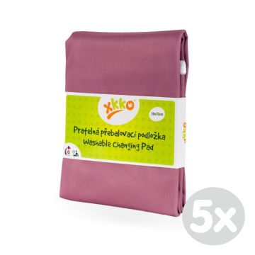 Pratelná přebalovací podložka XKKO 50x70 - Mesa Rose 5x1ks (VO bal.)