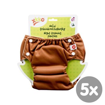 Noční tréninkové kalhotky XKKO - Honey Mustard 5x1ks (VO bal.)