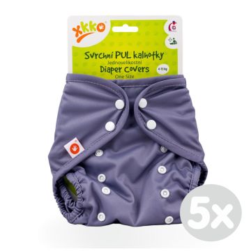 Svrchní PUL kalhotky XKKO One Size - Lavender Aura 5x1ks (VO bal.)