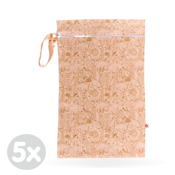 Nepromokavý pytlík XKKO Velikost M - Safari Honey Mustard 5x1ks (VO bal.)