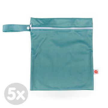 Nepromokavý pytlík XKKO Velikost S - Granite Green 5x1ks (VO bal.)