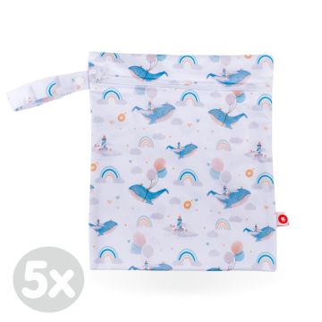 Nepromokavý pytlík XKKO Velikost S - Sky Whale 5x1ks (VO bal.)