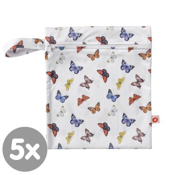 Nepromokavý pytlík XKKO Velikost S - Butterflies 5x1ks (VO bal.)