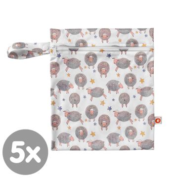 Nepromokavý pytlík XKKO Velikost S - Dreamy Sheeps 5x1ks (VO bal.)